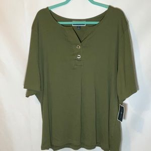 Karen Scott Short Sleeve Top